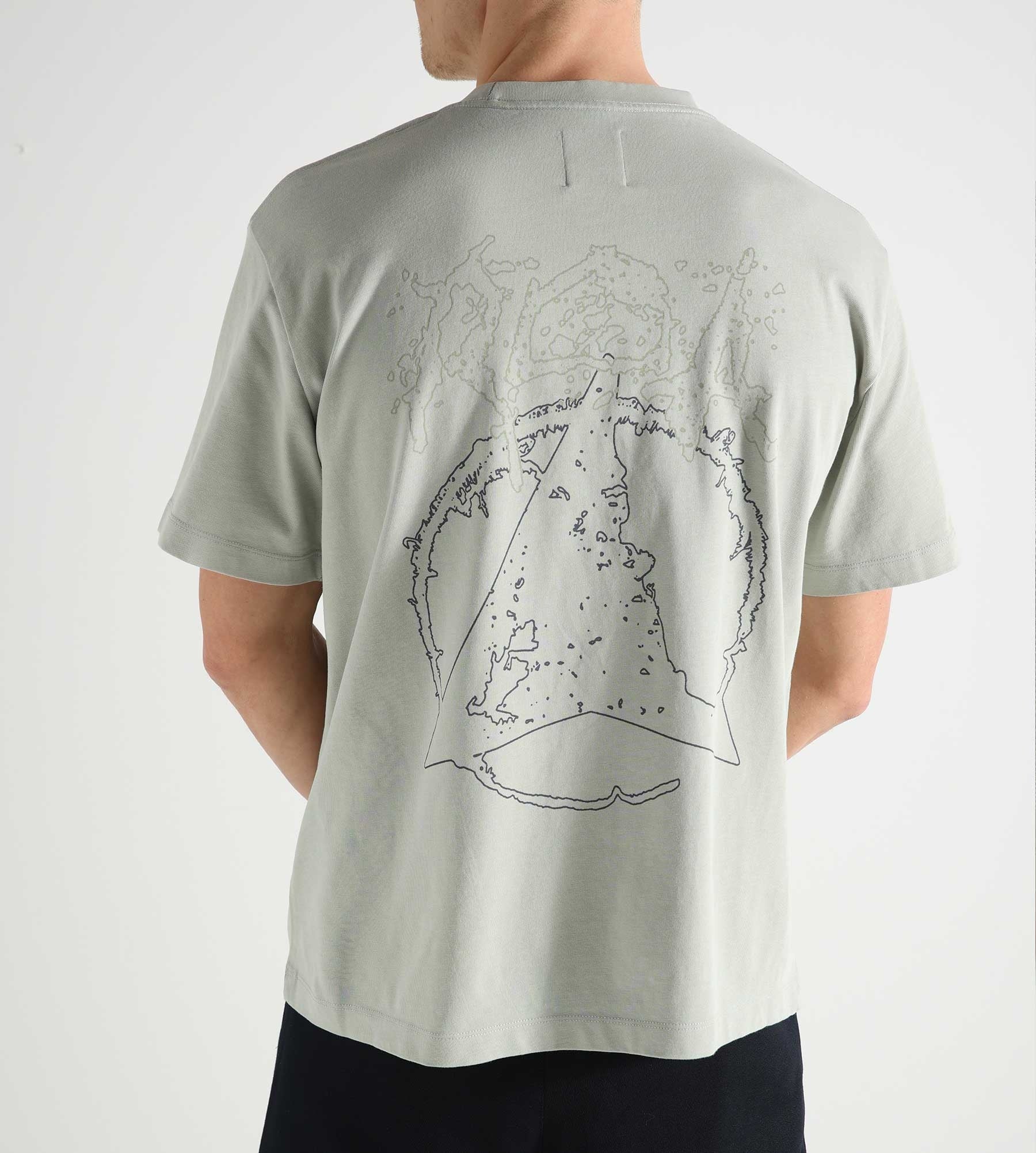 ROA Shortsleeve Graphic Miriage Grey