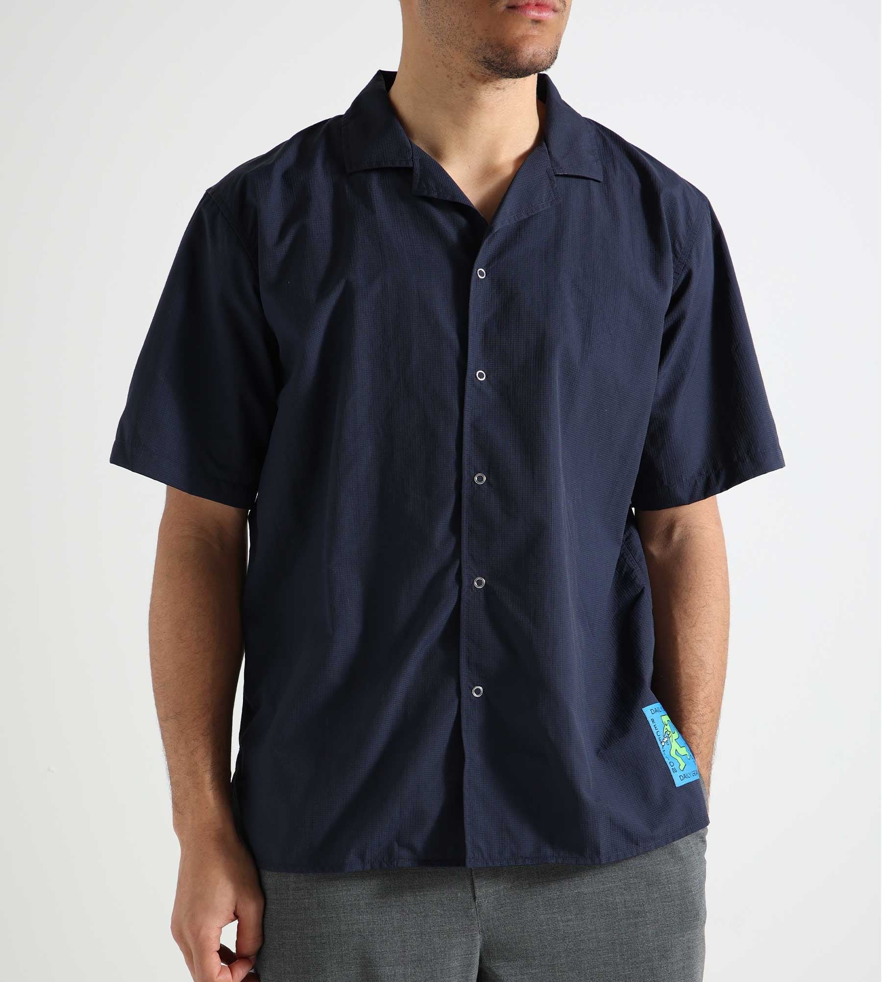 Reception Mia Shirt Poly Supplex Ripstop Dark Navy