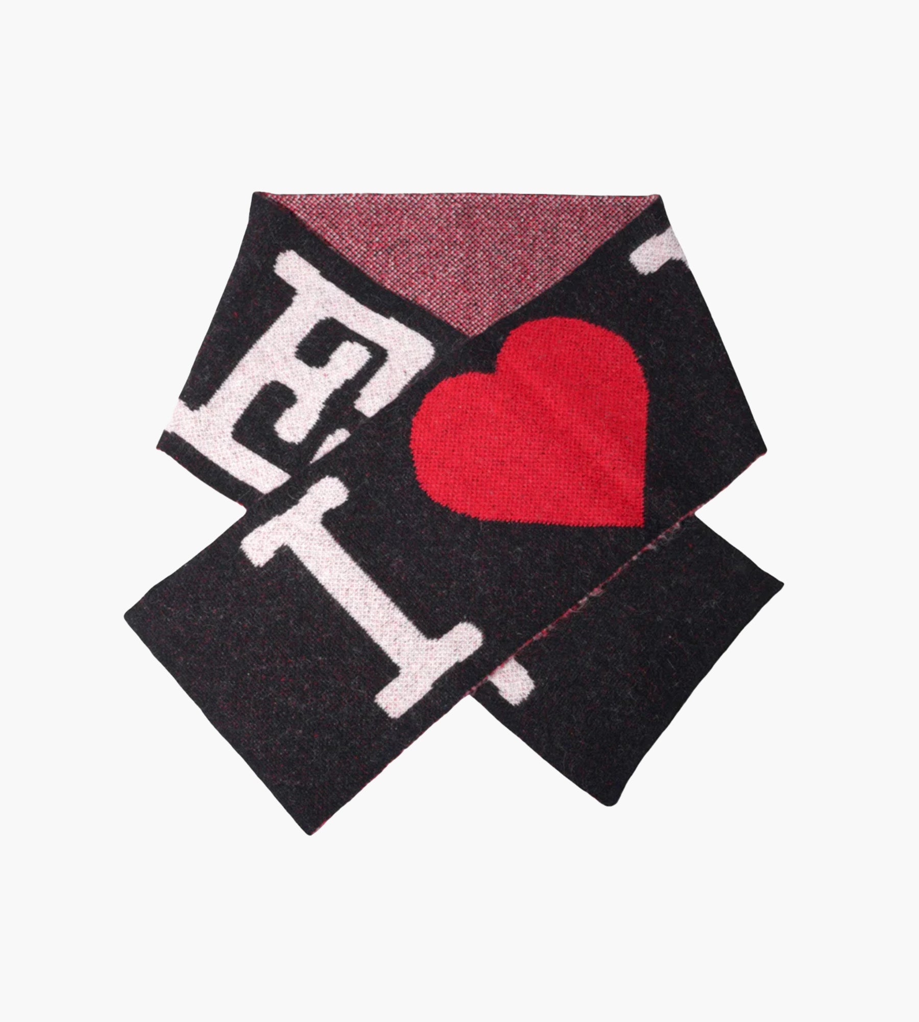 Carne Bollente Rebound Romance Scarf Black