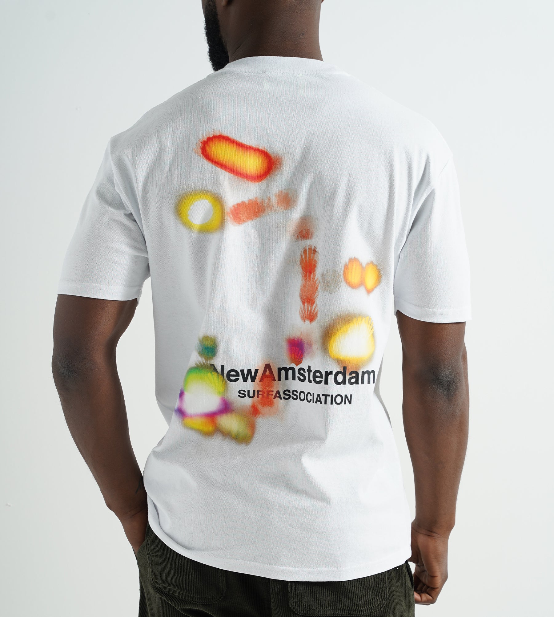 New Amsterdam Surf Association Night Lights T-Shirt White