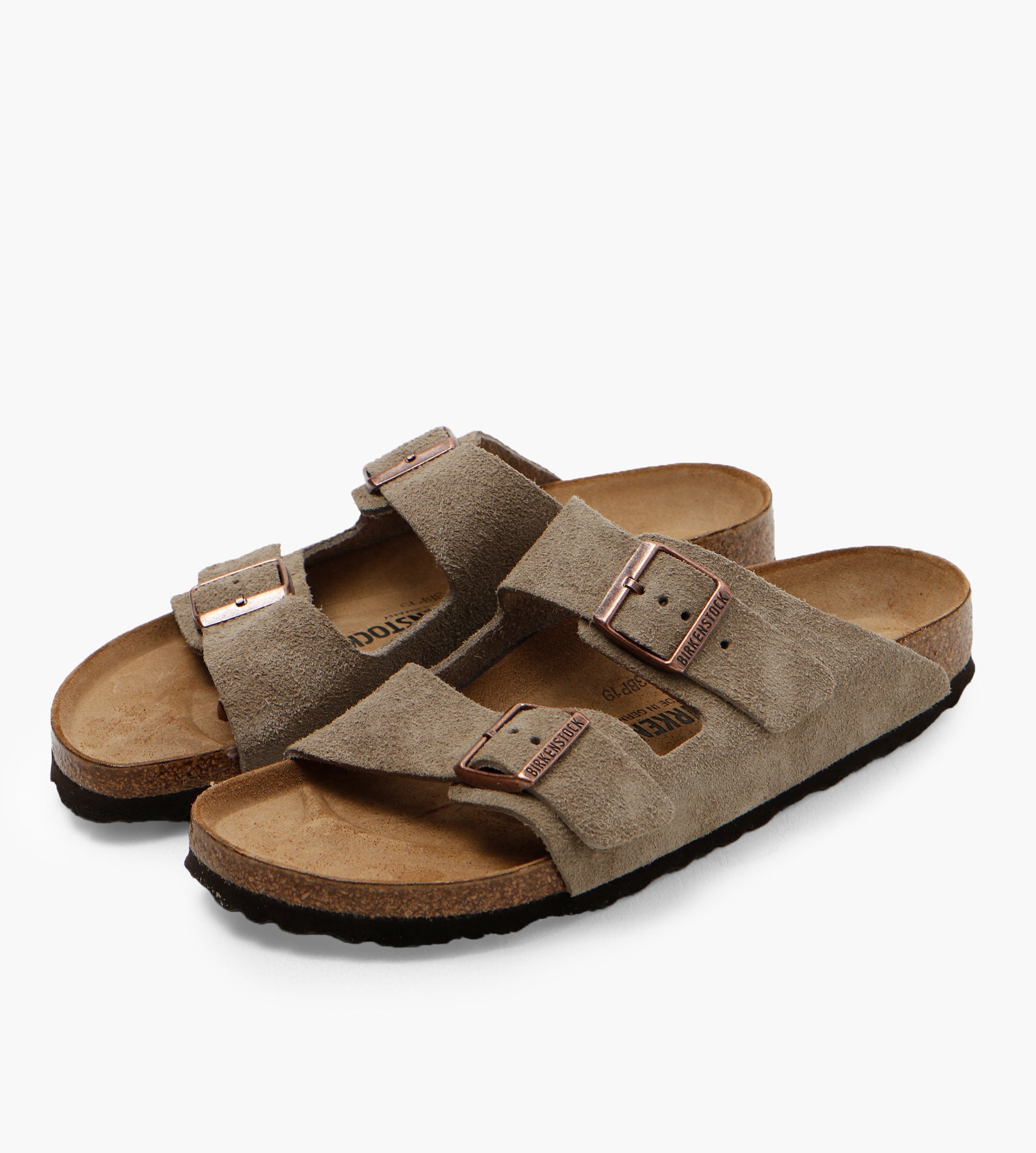 Birkenstock Arizona Suede Leather Taupe