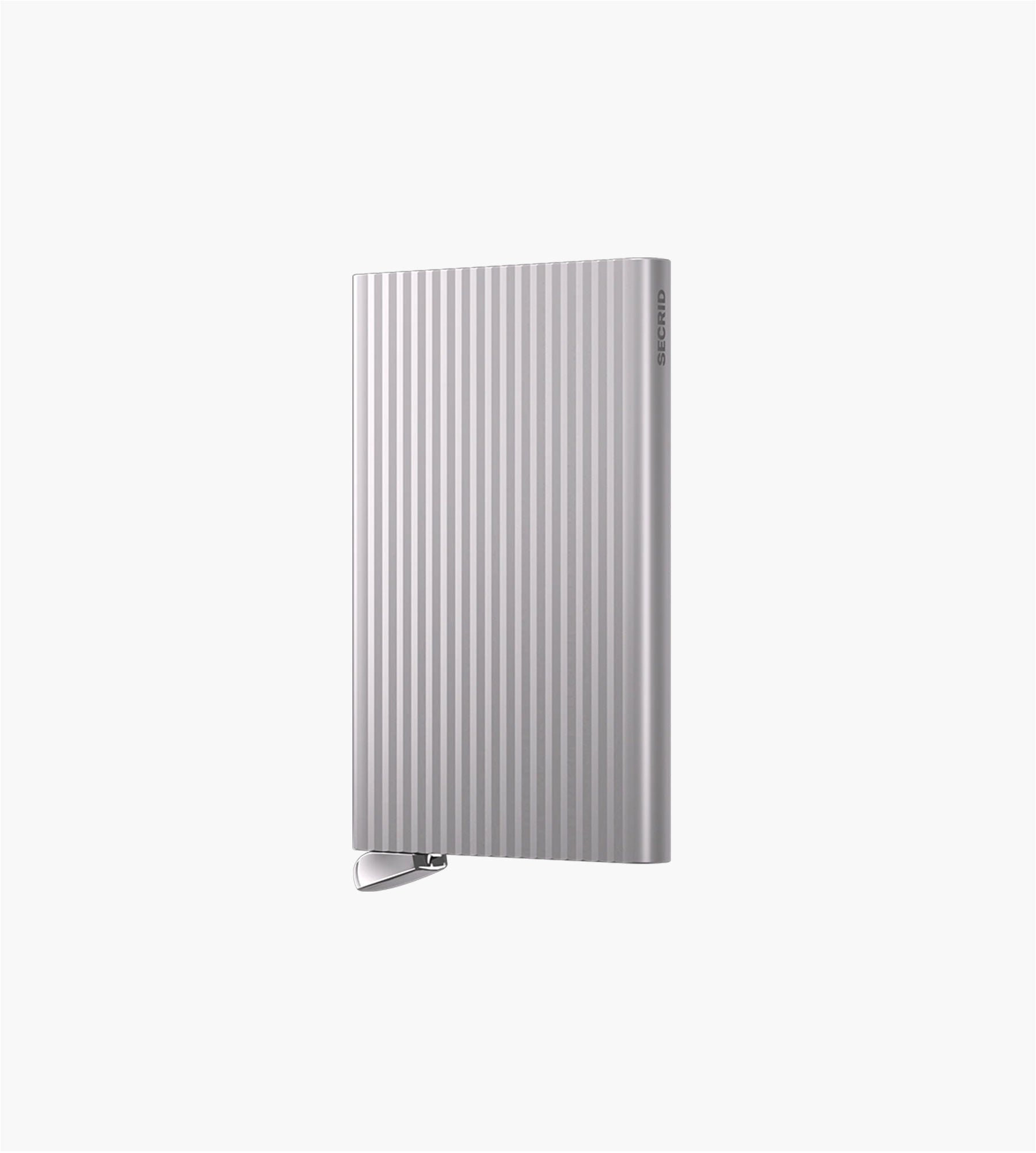 SECRID Cardprotector Fluted Silver+