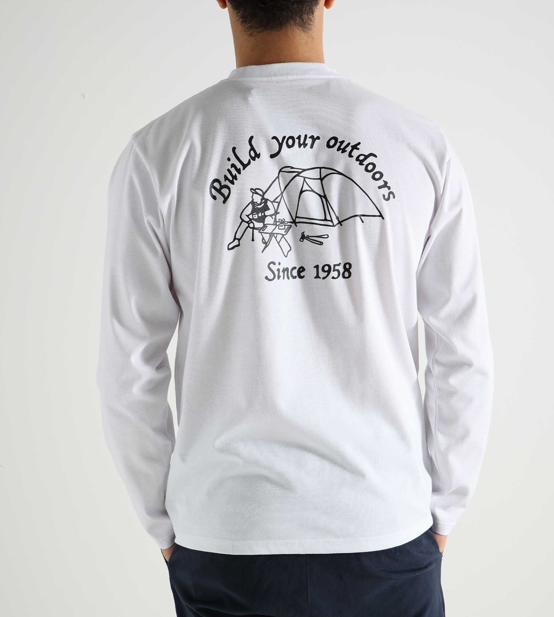 Snow Peak Camping Club Longsleeve White