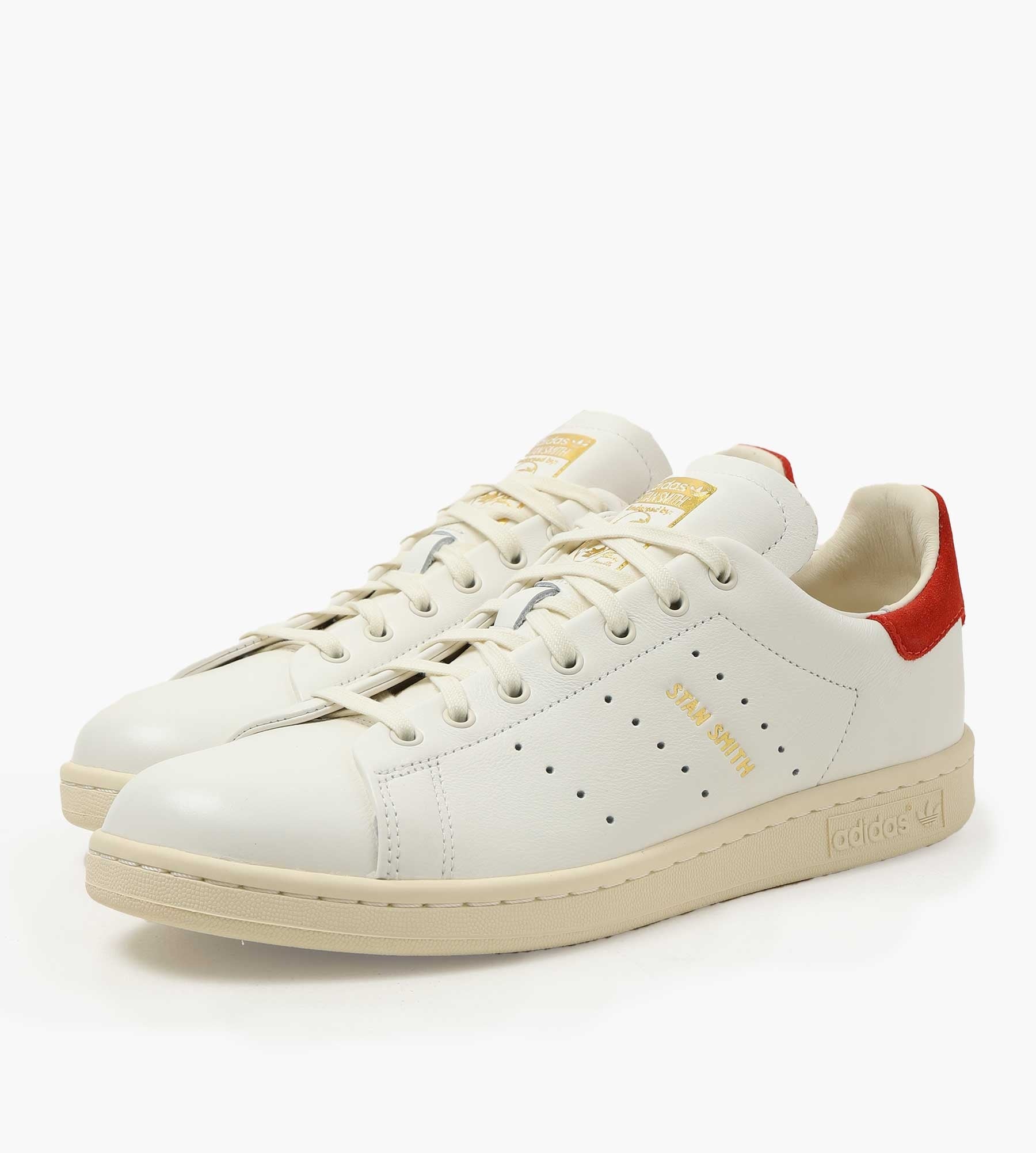 Stan Smith Lux Cloud White Cream White Red