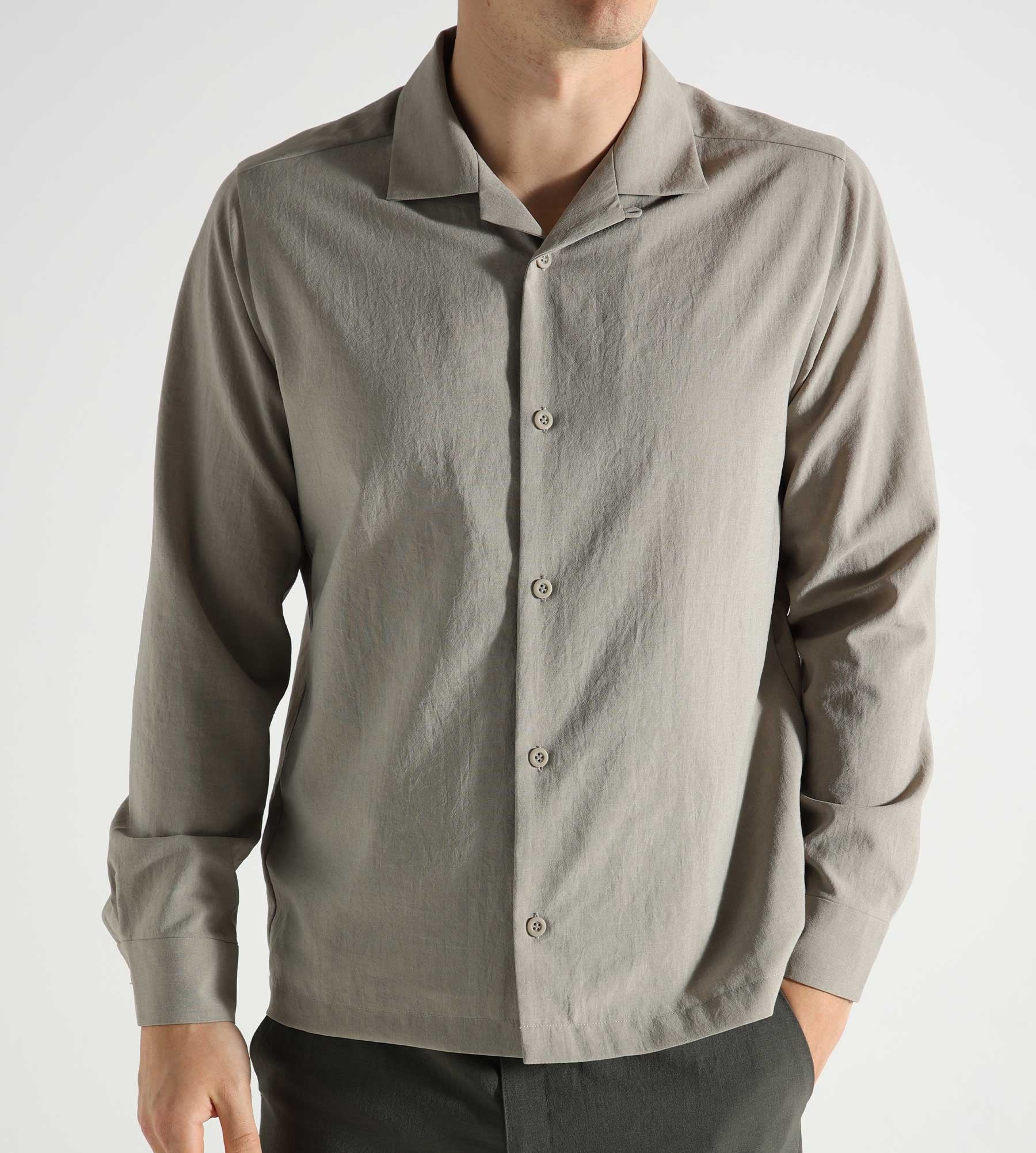 Snow Peak PE Light Poplin Shirt Beige