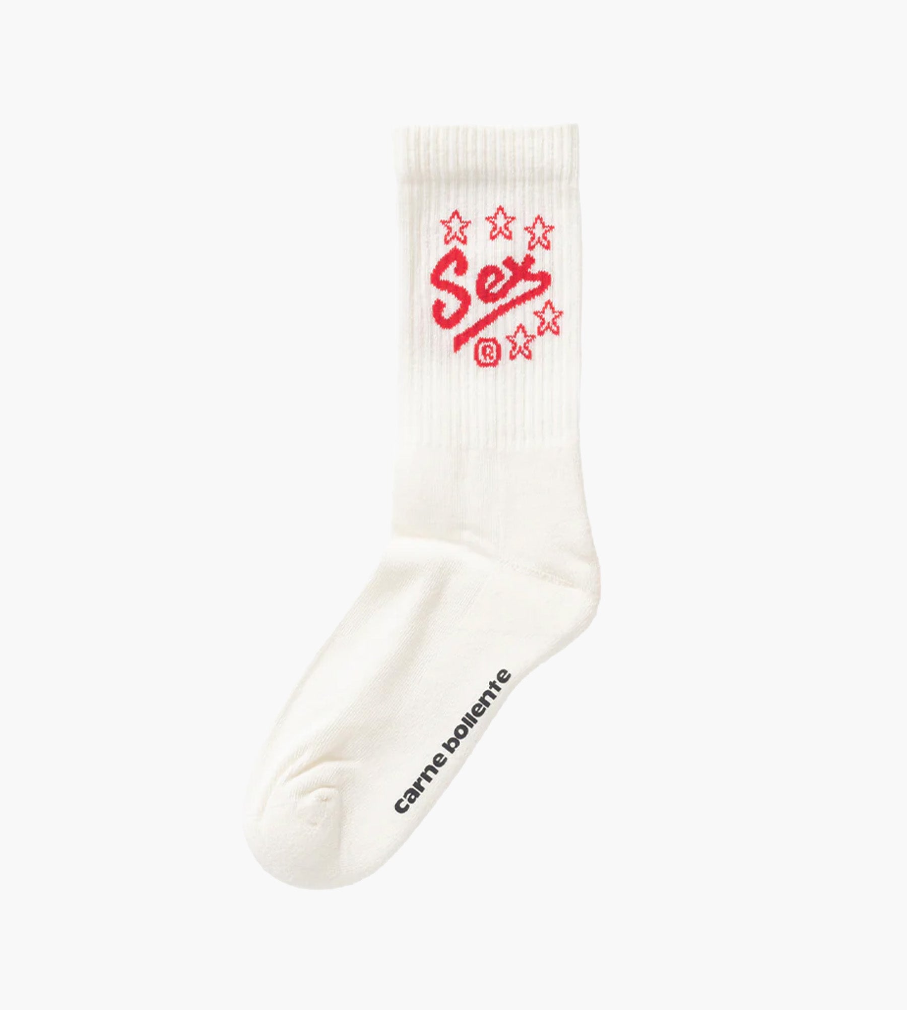 Carne Bollente Socks Shocks White