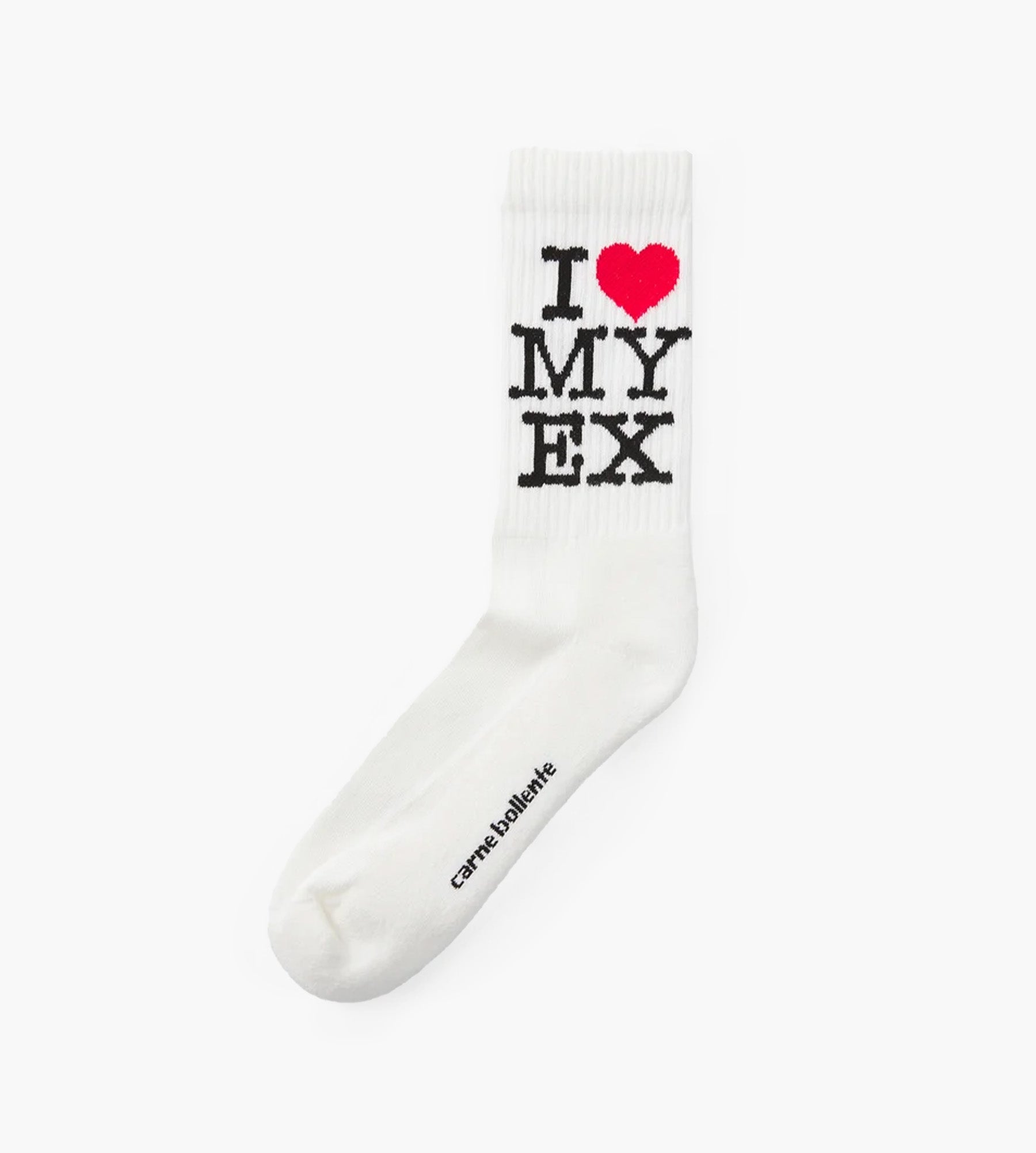 Carne Bollente Ex Marks the Spot Socks Off-White