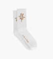 OLAF S26 Monogram Socks Optical White