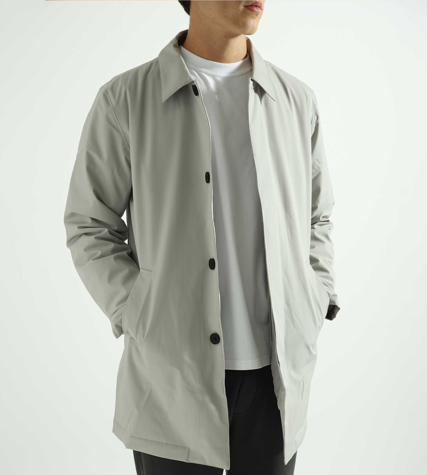 NN.07 Blake Trench Coat 8240 Fog