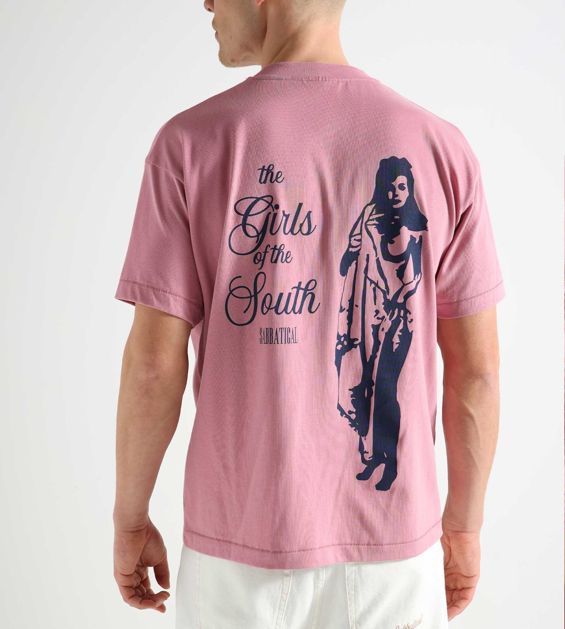 Sabbatical South T-Shirt Varsity Rose