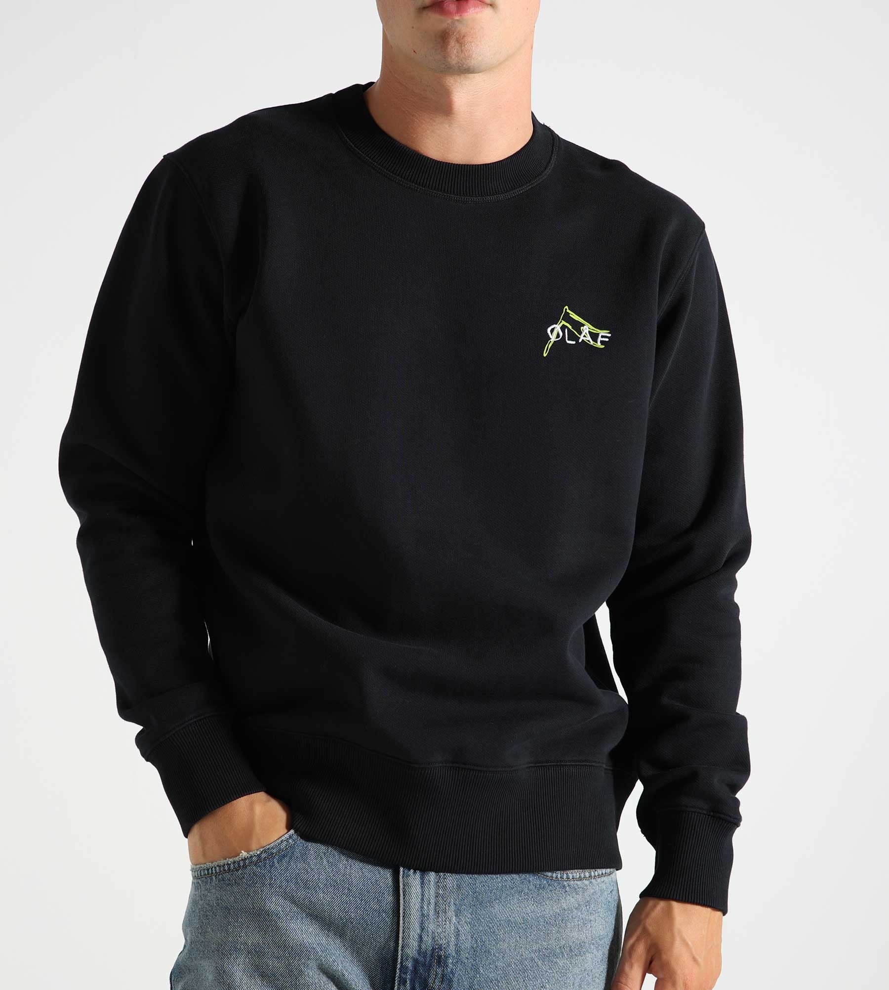 OLAF Gadget Crewneck Black