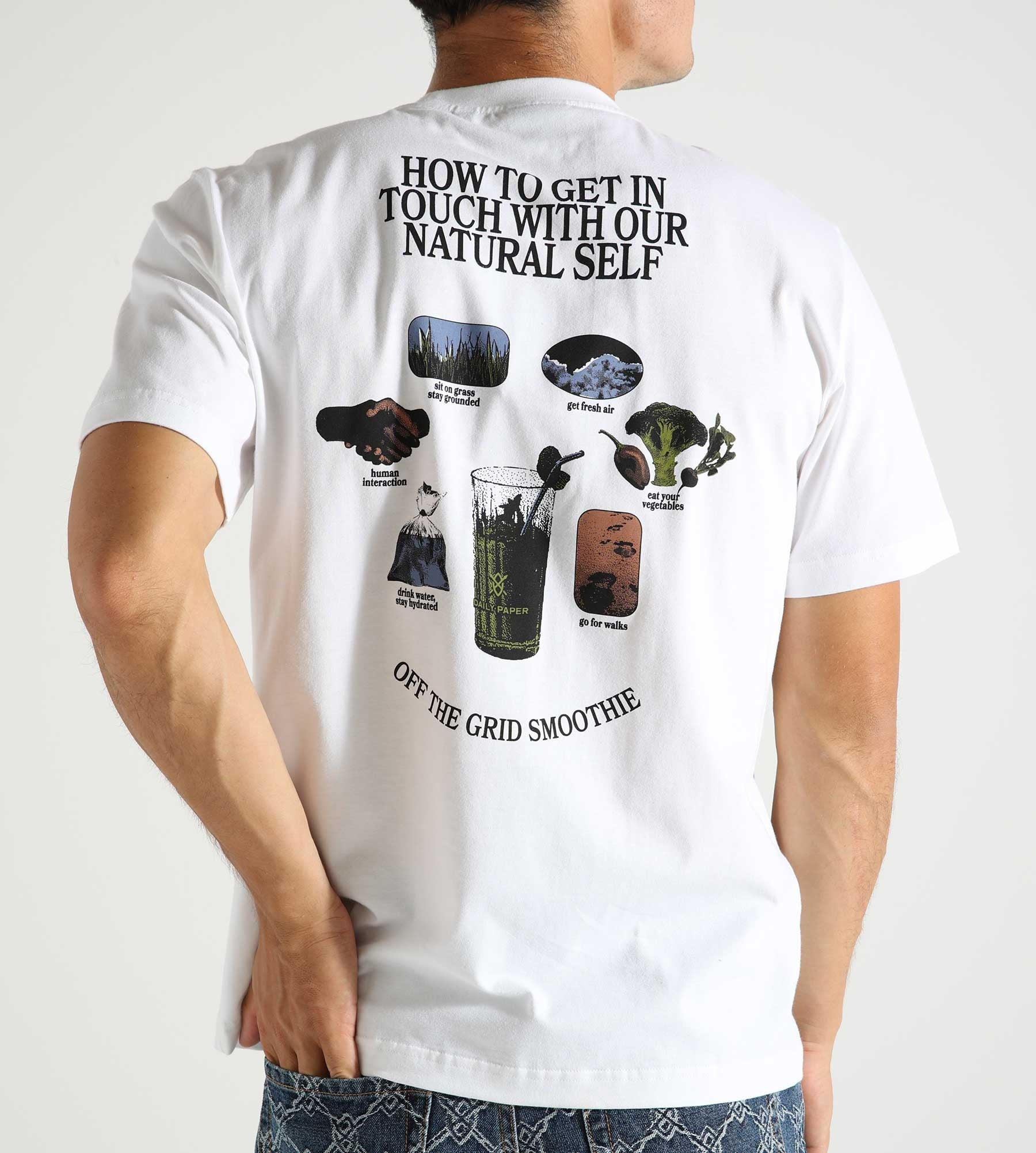 Daily Paper Smoothie T-Shirt White