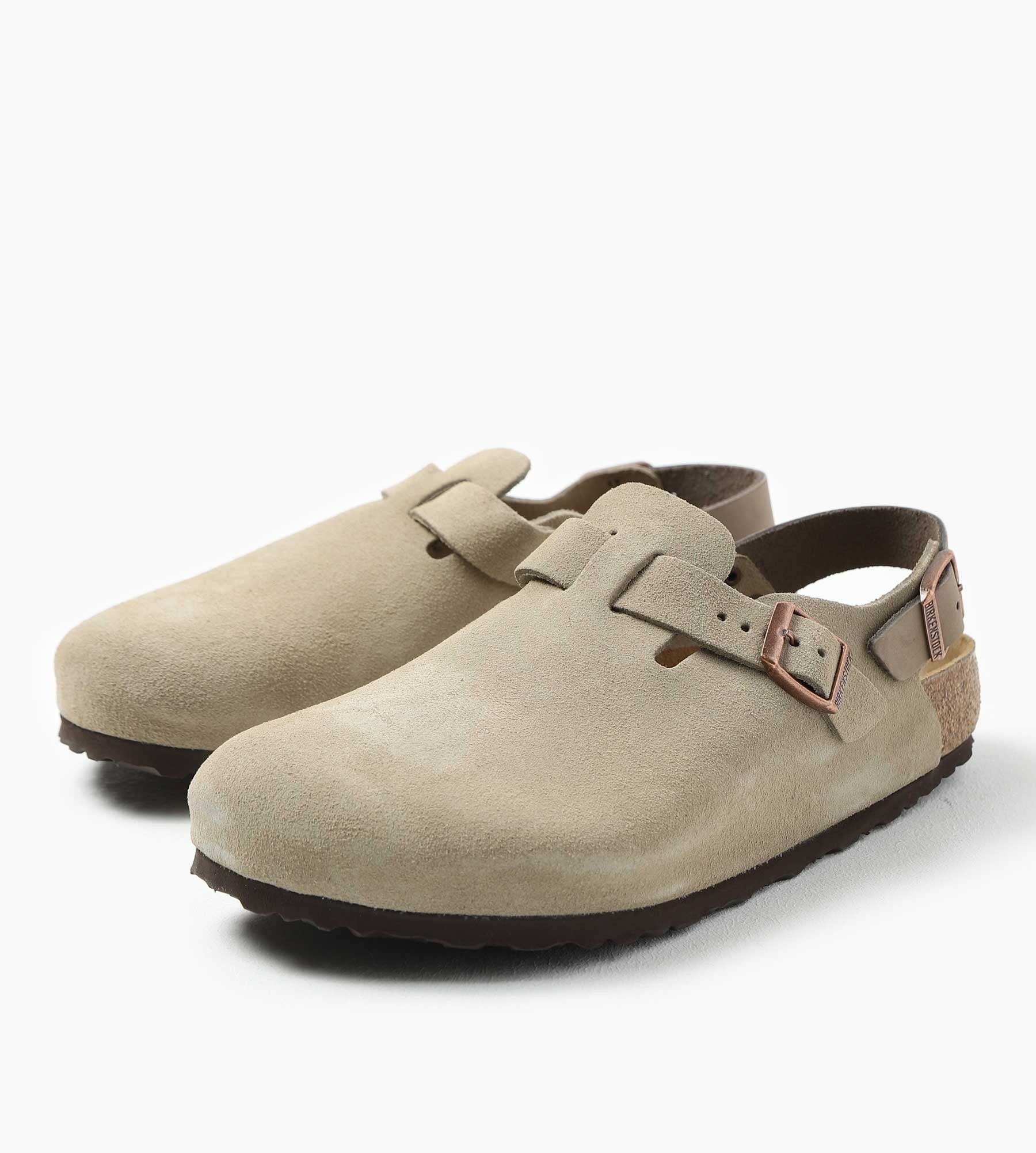 Birkenstock Tokio II Suede Leather Taupe