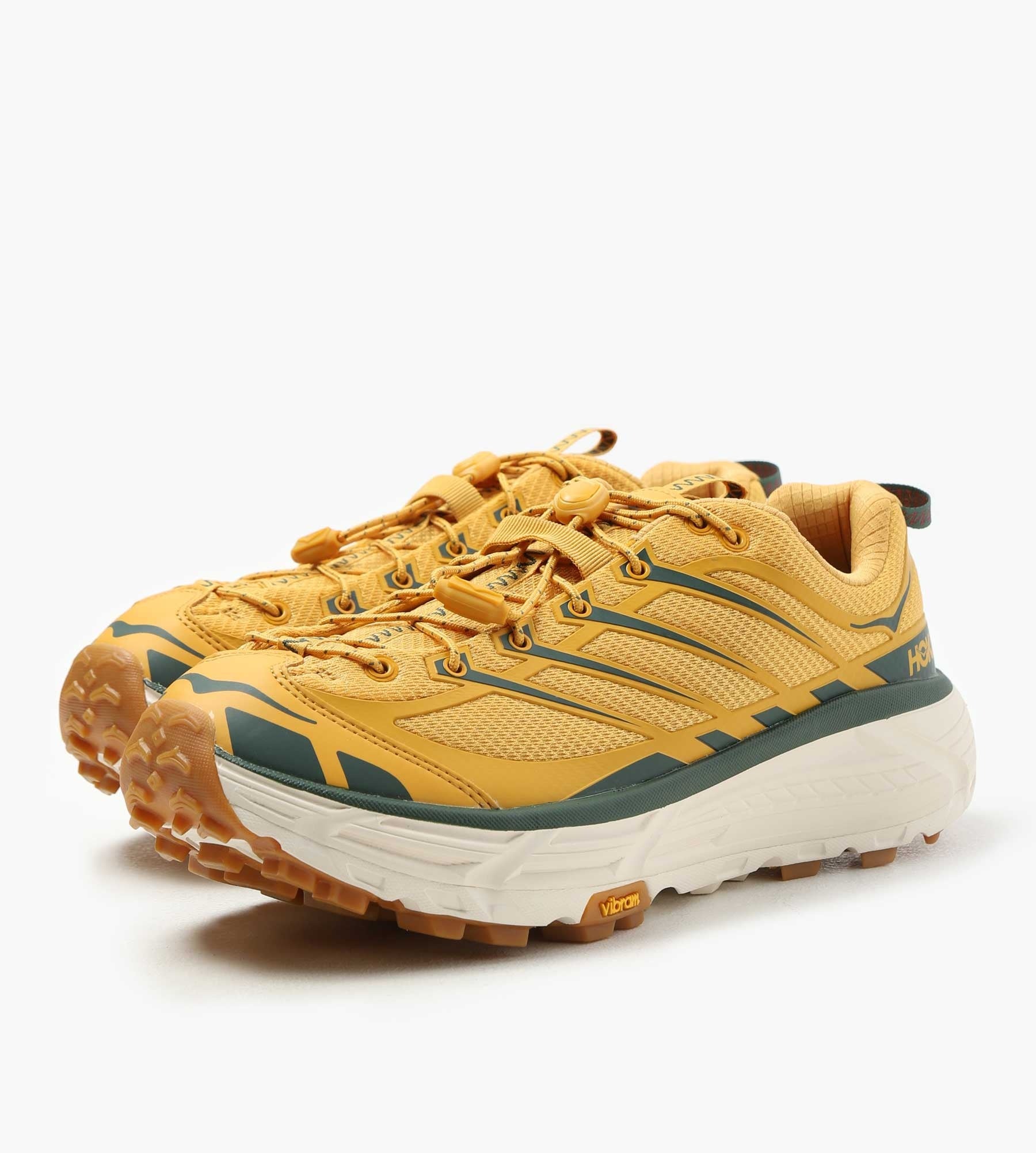 Hoka U Mafate Three2 Golden Yellow Eggnog