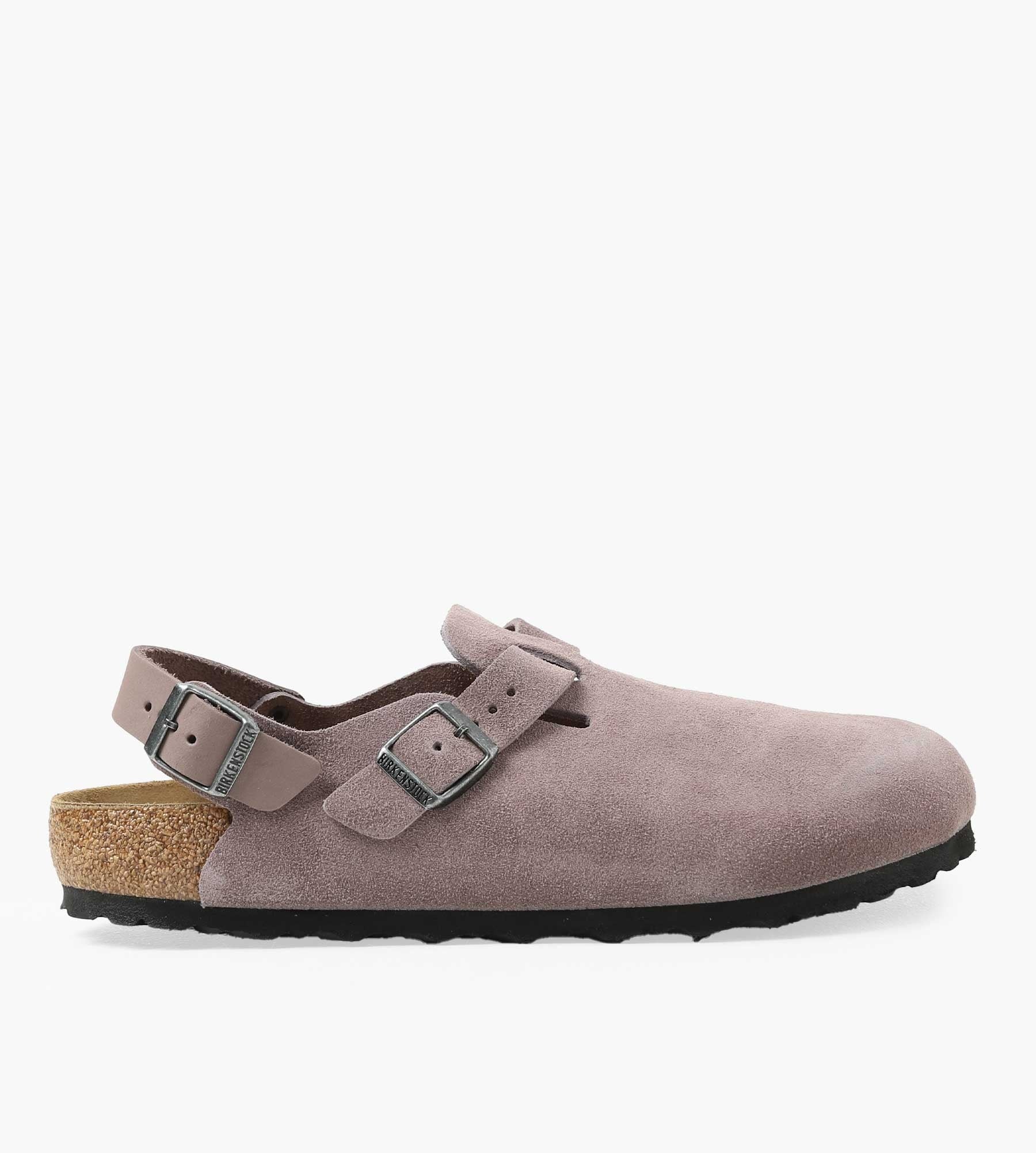 Birkenstock Tokio II Suede Leather Faded Purple