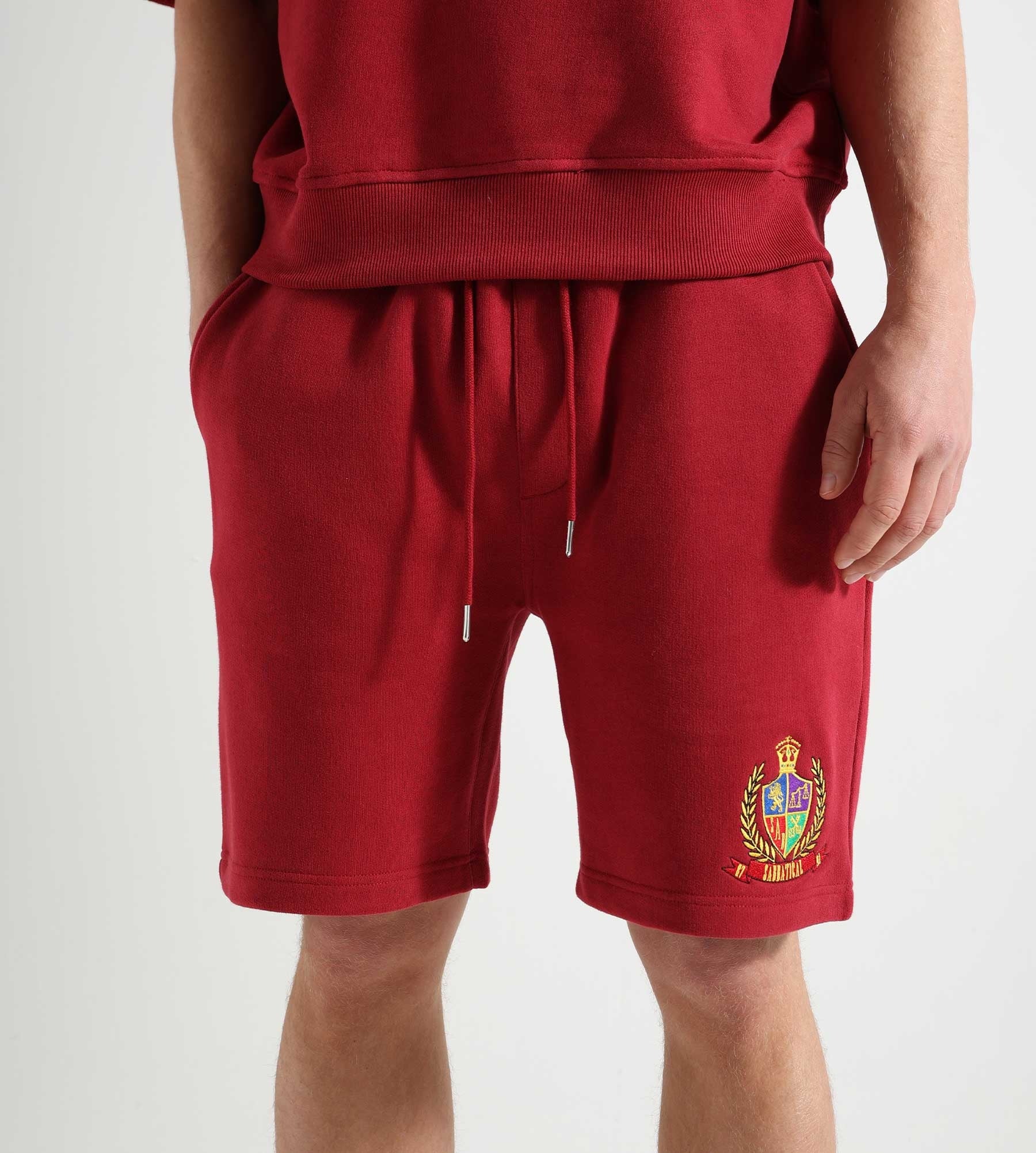 Sabbatical Crest Shorts Sapphire Red