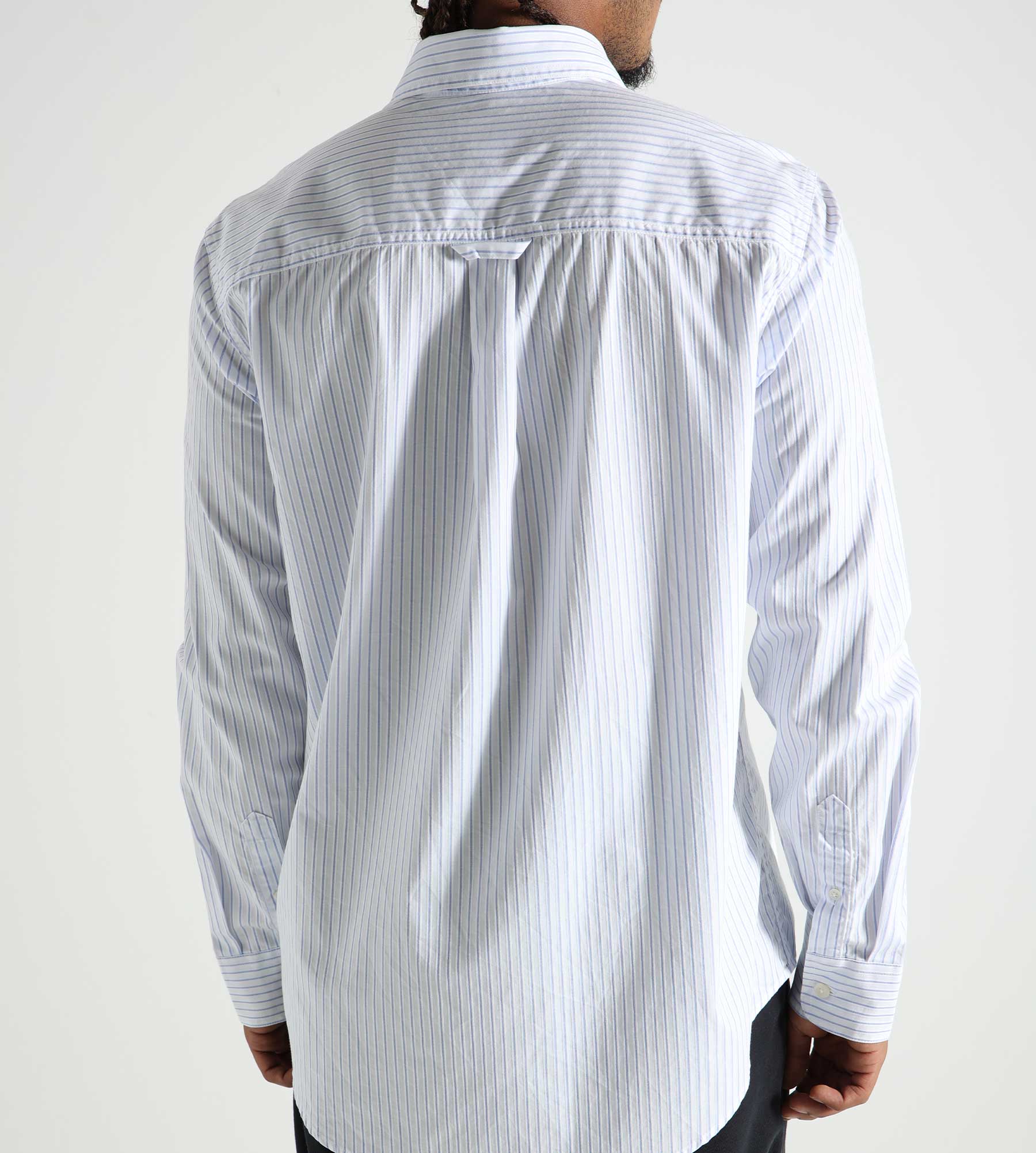 NN.07 Colby Shirt 5973 Blue Stripe