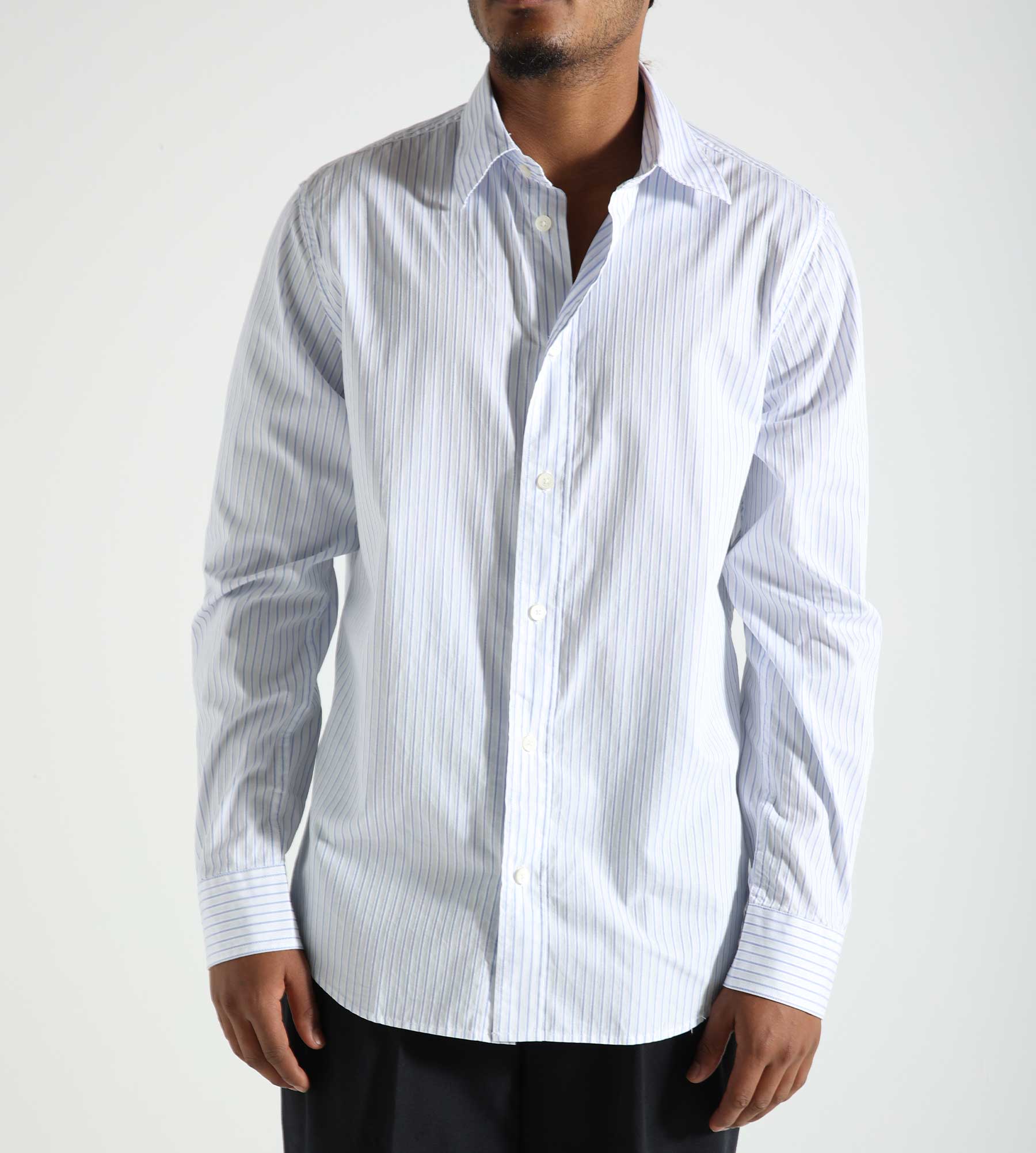 NN.07 Colby Shirt 5973 Blue Stripe