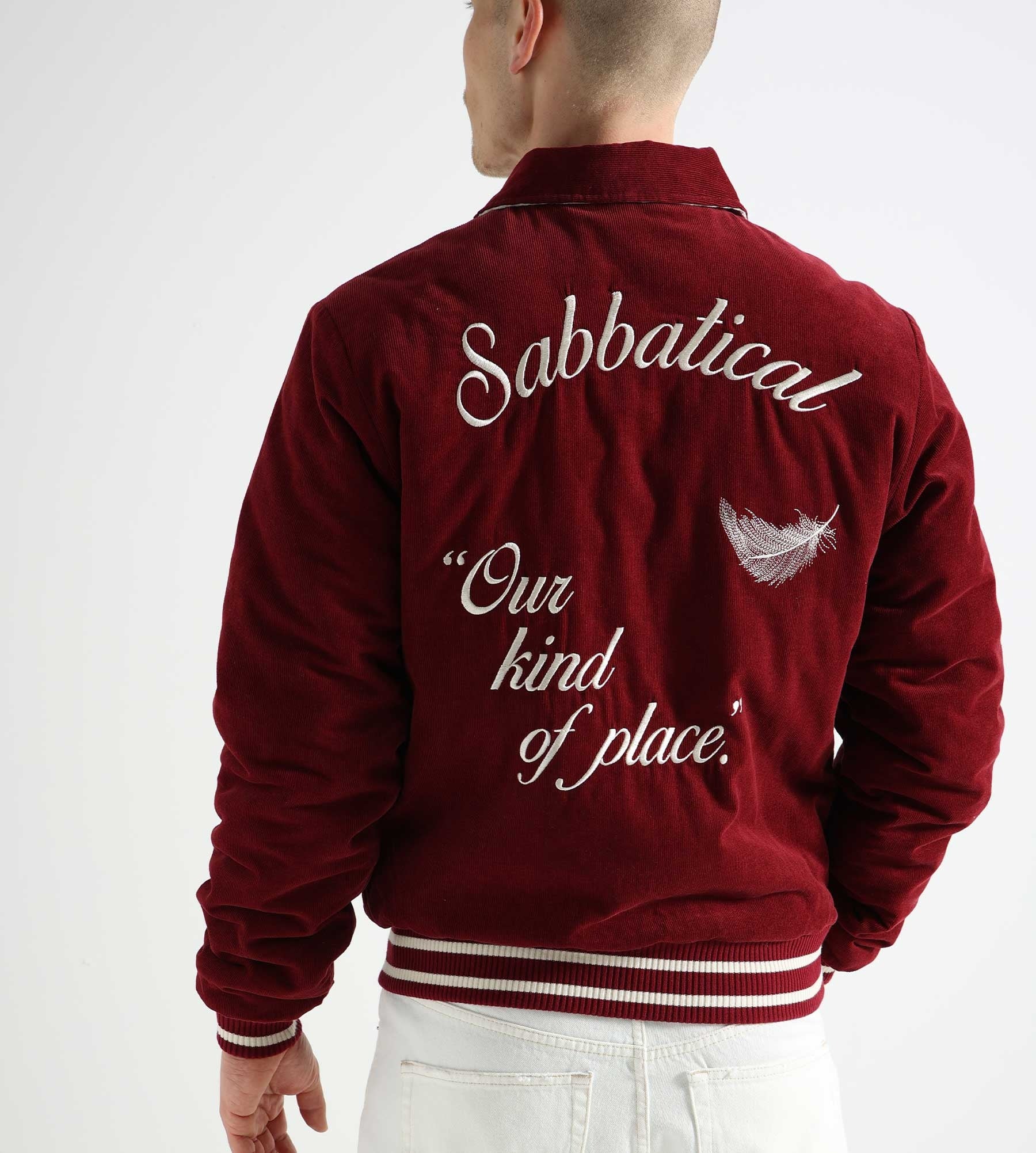 Sabbatical Forrest Varsity Jacket Sapphire Red