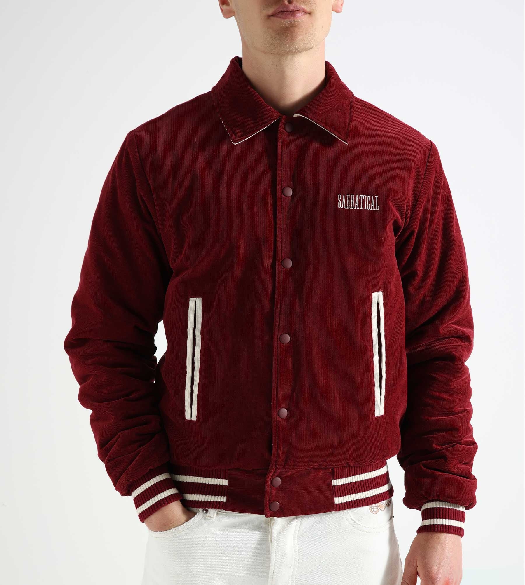 Sabbatical Forrest Varsity Jacket Sapphire Red