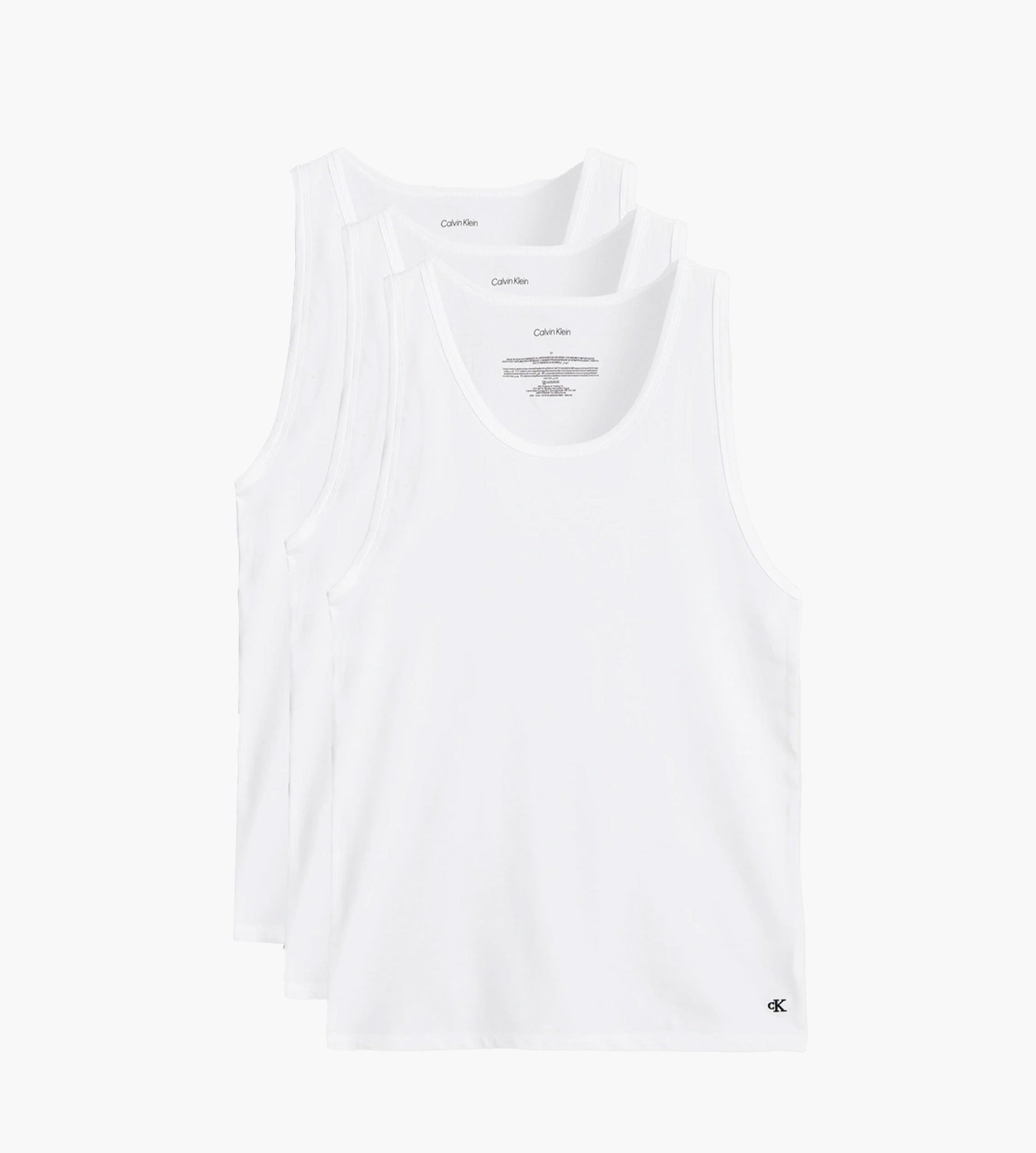 Calvin Klein Tanktop 3-pack White