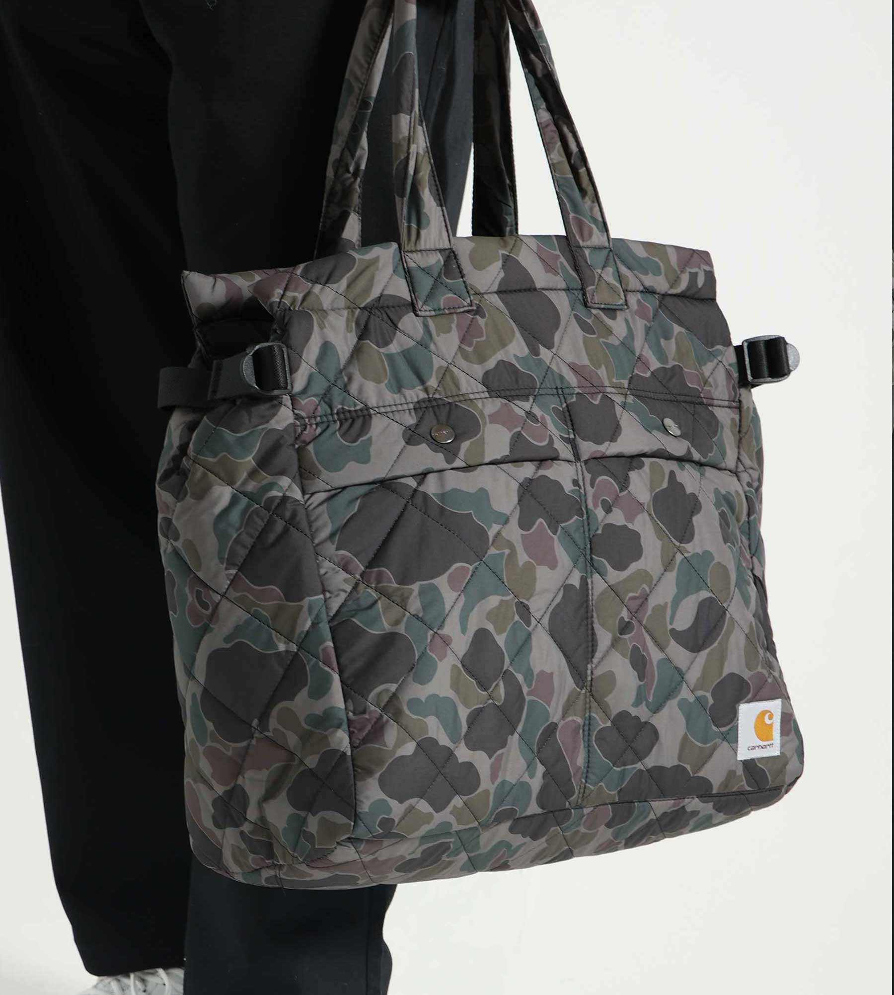 Carhartt WIP Myton Travel Tote Camo Duck Grey