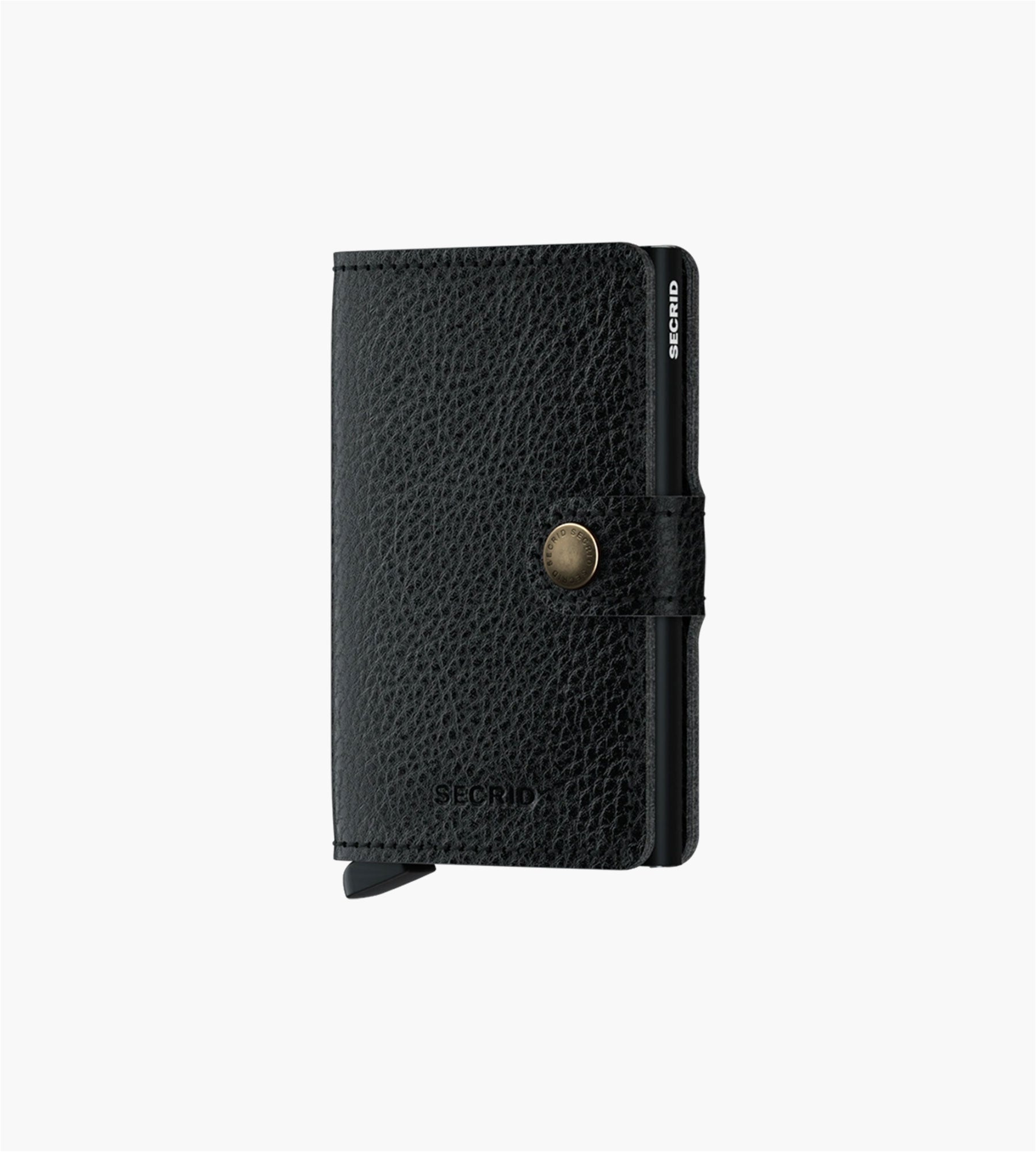 SECRID Miniwallet Vegetable Tanned Black-Black