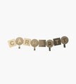 Carhartt WIP Abc Wall Coat Hanger Gold