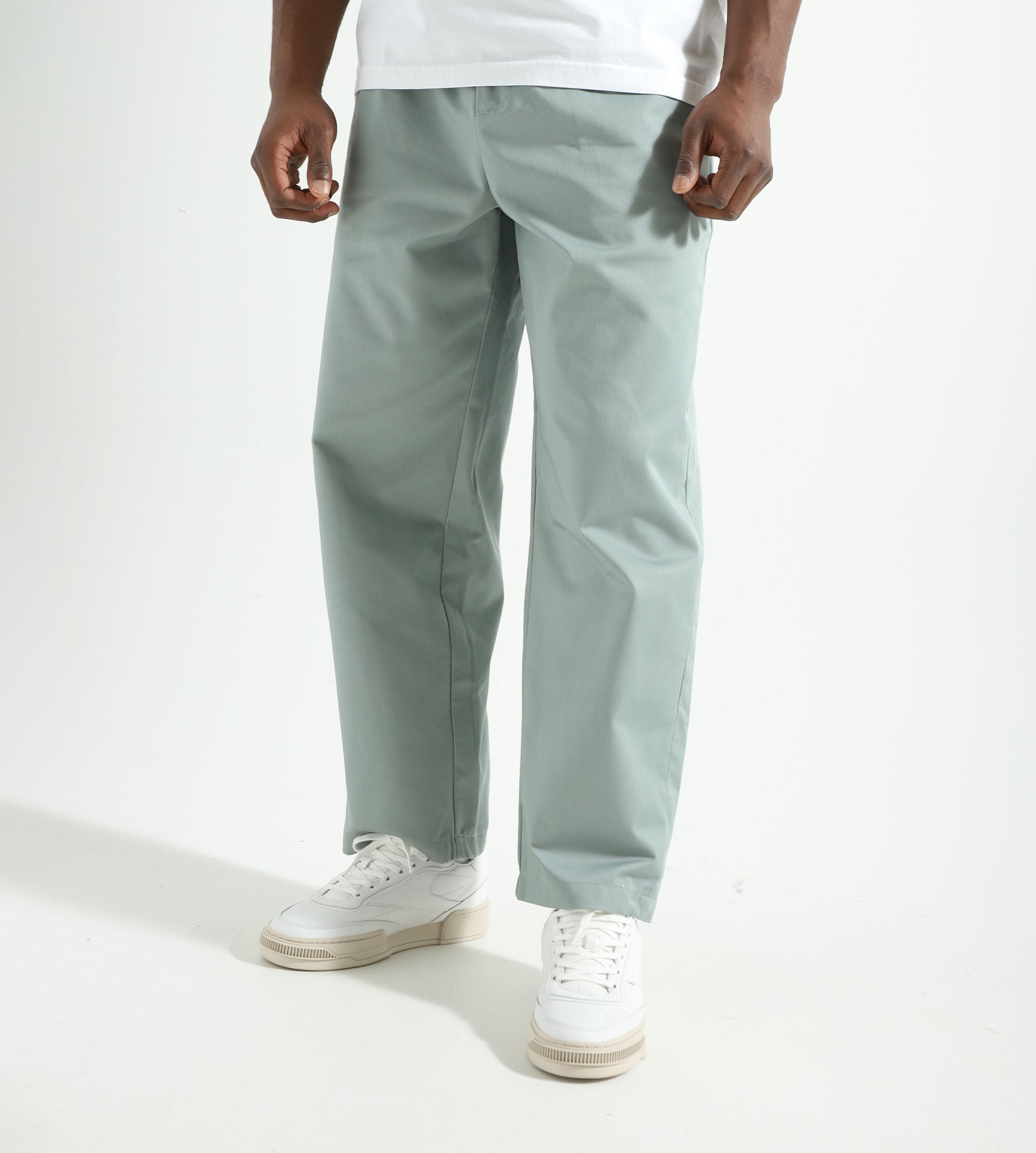 New Amsterdam Surf Association Reworked Trouser Aqua Grey