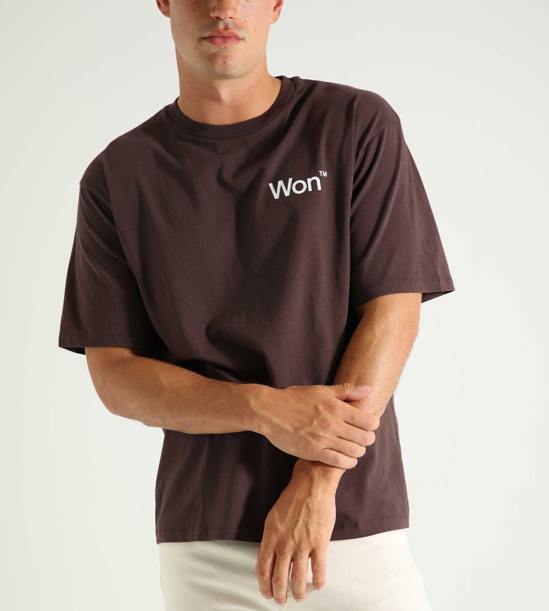 Won Hundred The Staff Tee logo M Java