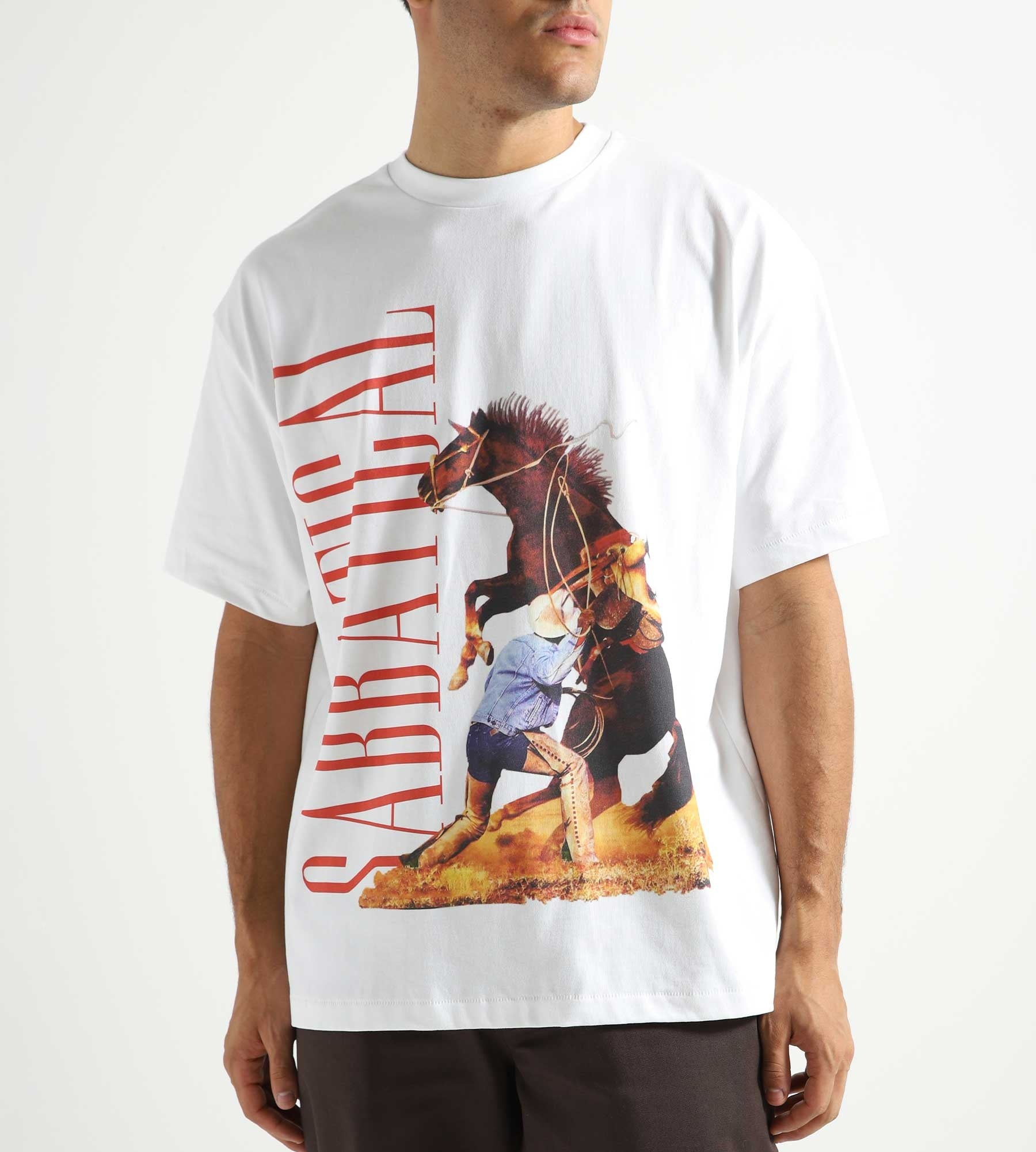 Sabbatical Stallion T-shirt White