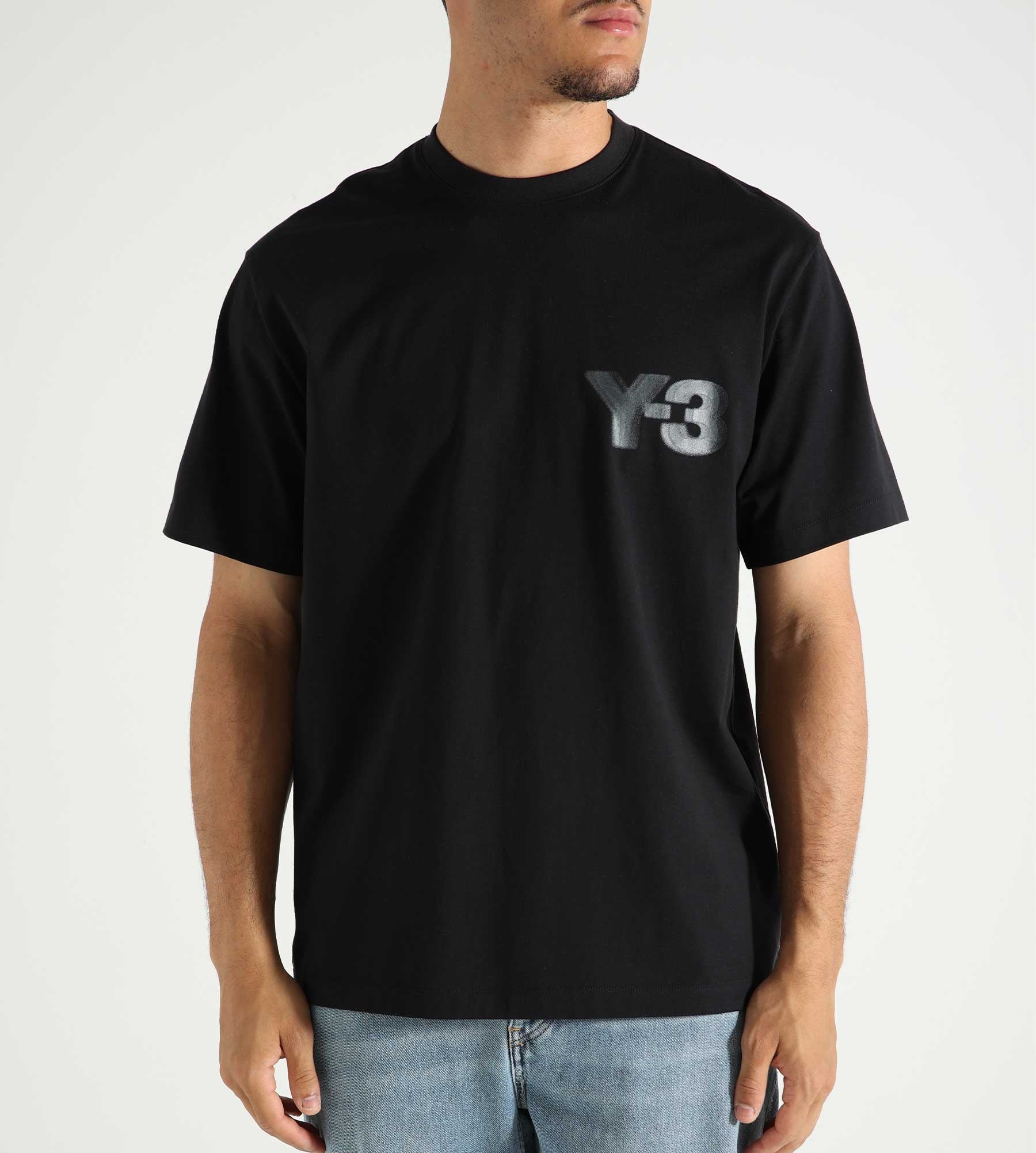 Adidas Y-3 Logo Shortsleeve T-Shirt Black