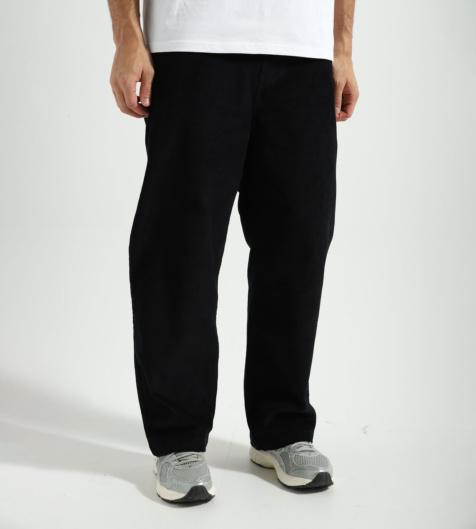 Baskèts Corduroy Pants Black