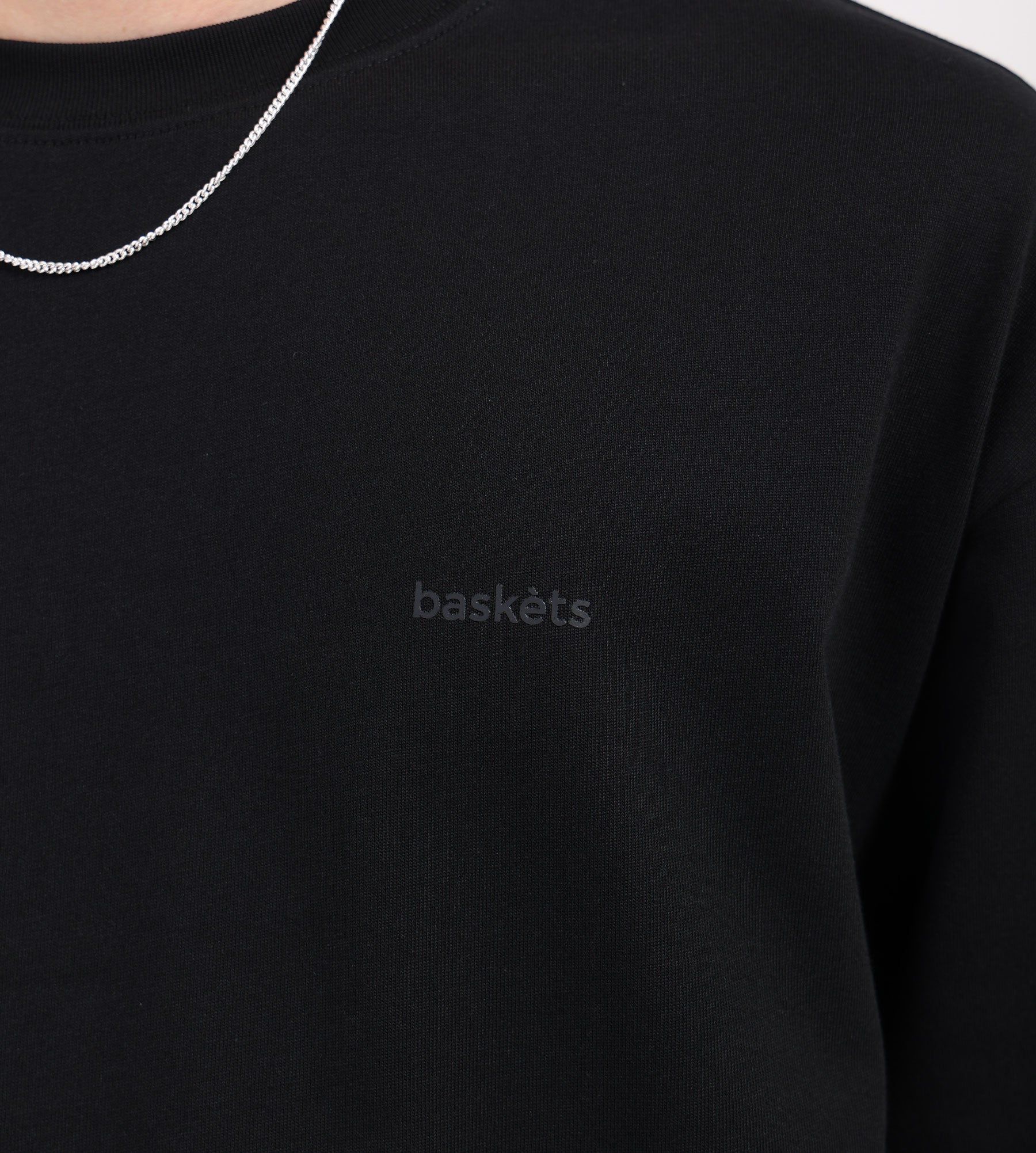 Baskèts Modern Essential Longsleeve Black - Baskèts - Clothing